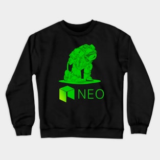 Neo Crypto Neocoin Token Neo Cryptocurrency coin token Crewneck Sweatshirt